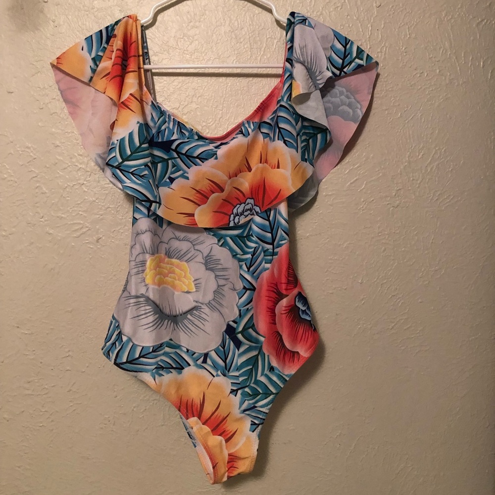 Floral swimsuit